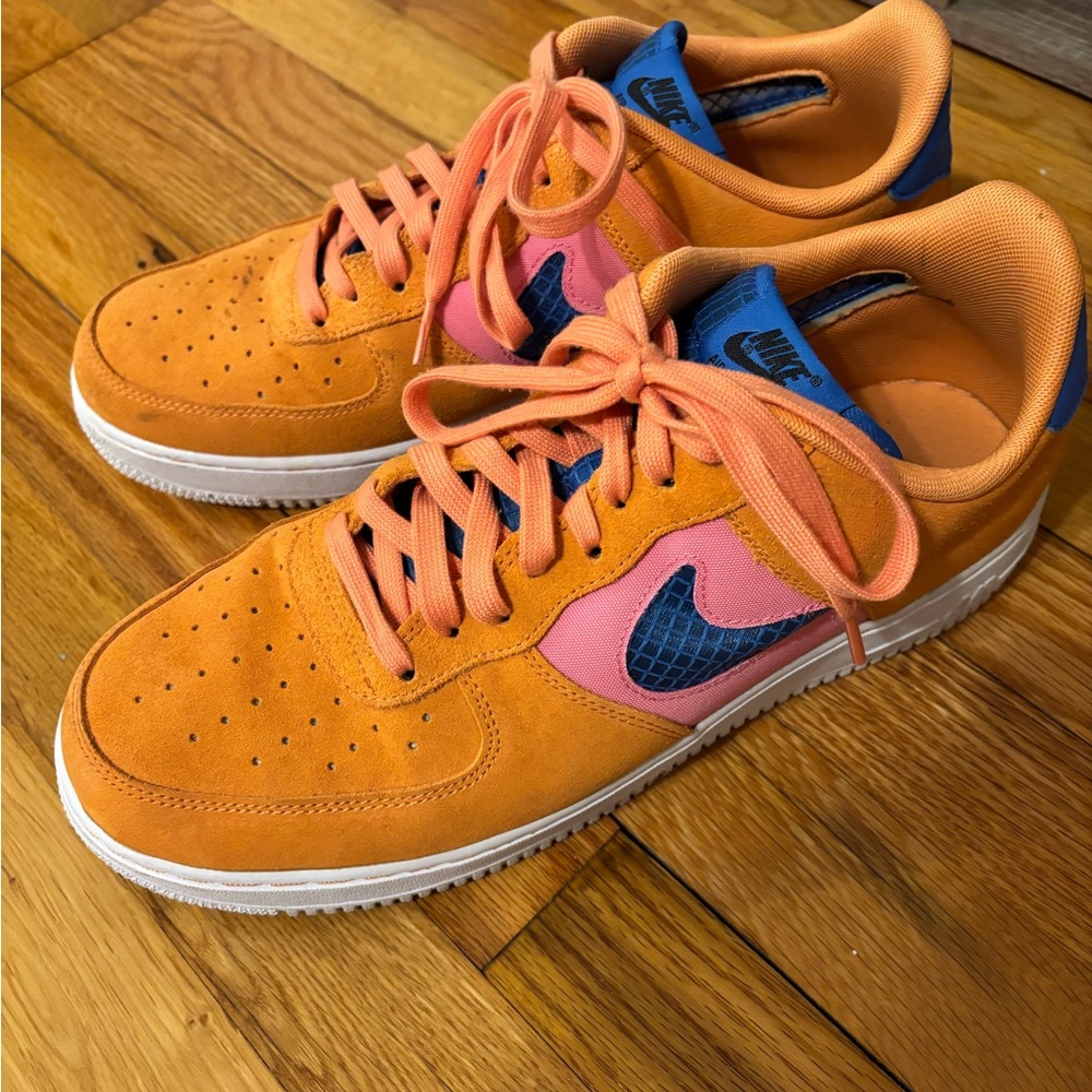 Nike Air Force 1 '07 LV8 'Orange Trance Men's Size 12